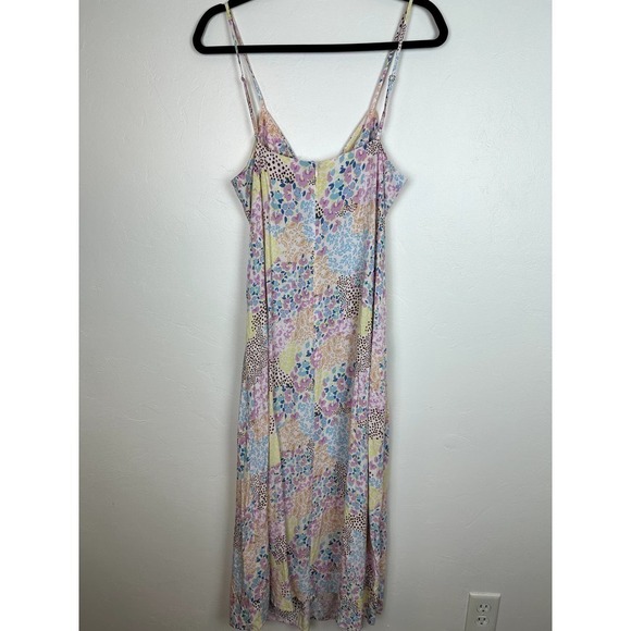 NWOT L*Space Multi-Print Cut-Out Maxi w/O-Ring Bust XL - Picture 5 of 7